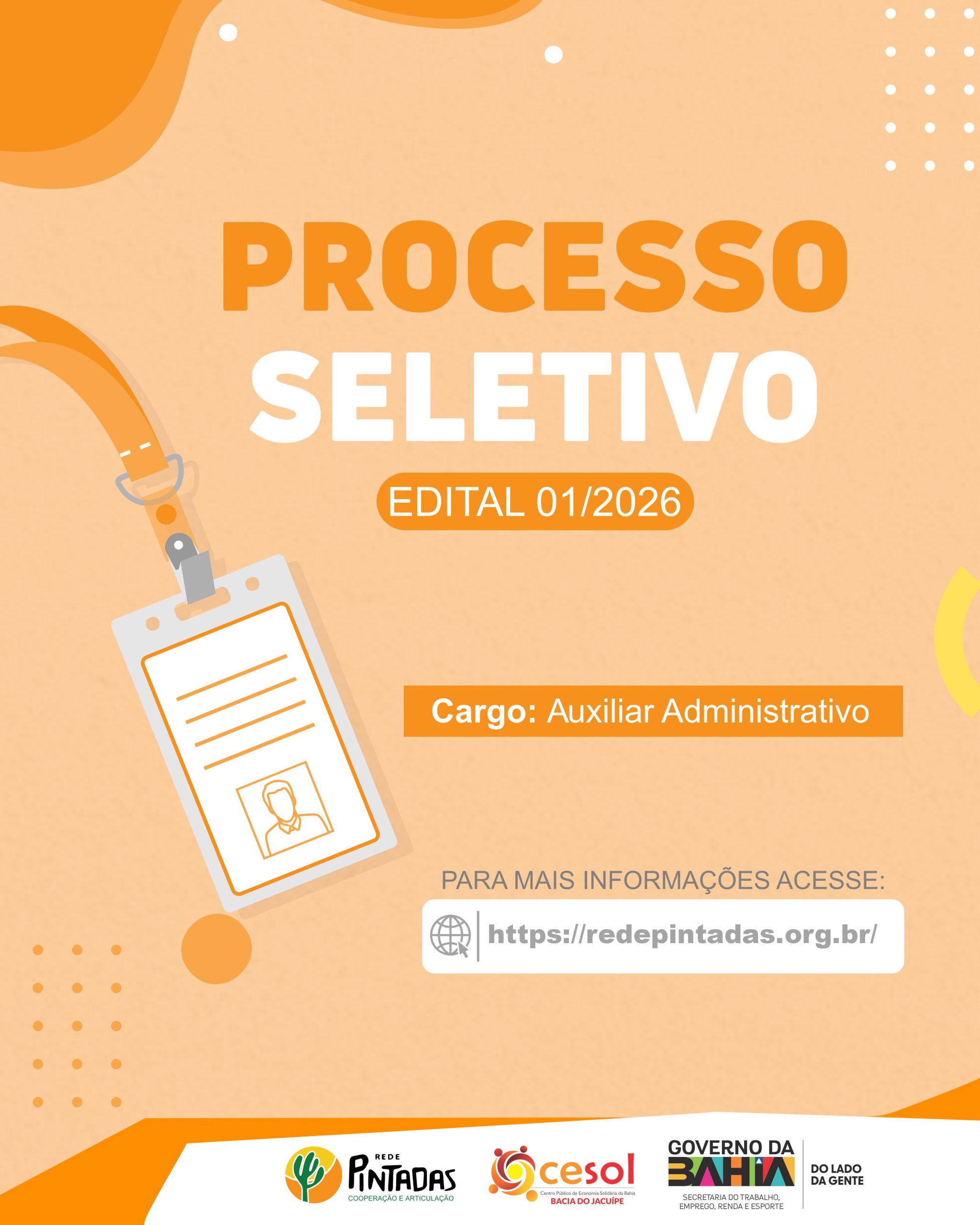 Edital de contratação